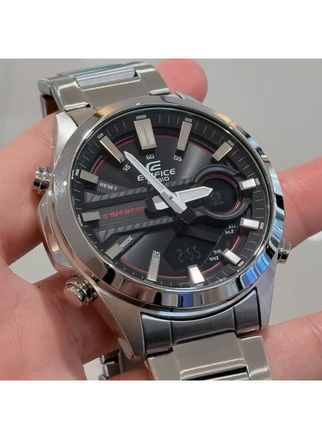 CASIO EDIFICE Standard Analog Digital Men's Watch EFV-C120D-1A4DF - Image 3